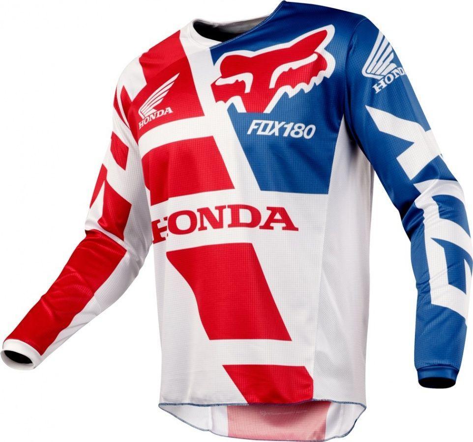Джерси Fox 180 Honda Jersey Red