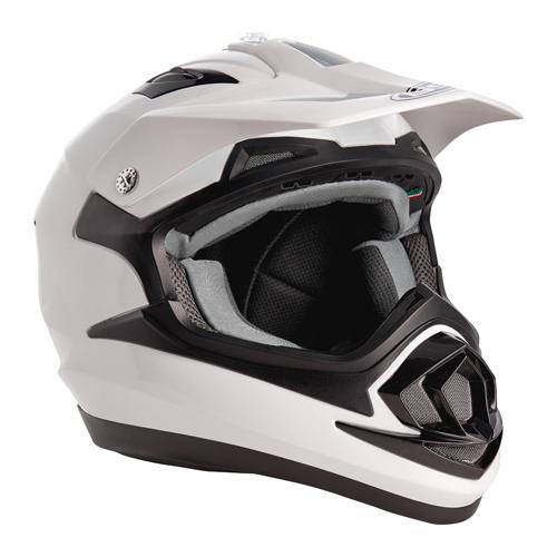 Шлем кроссовый GSB XP-14 B WHITE GLOSSY